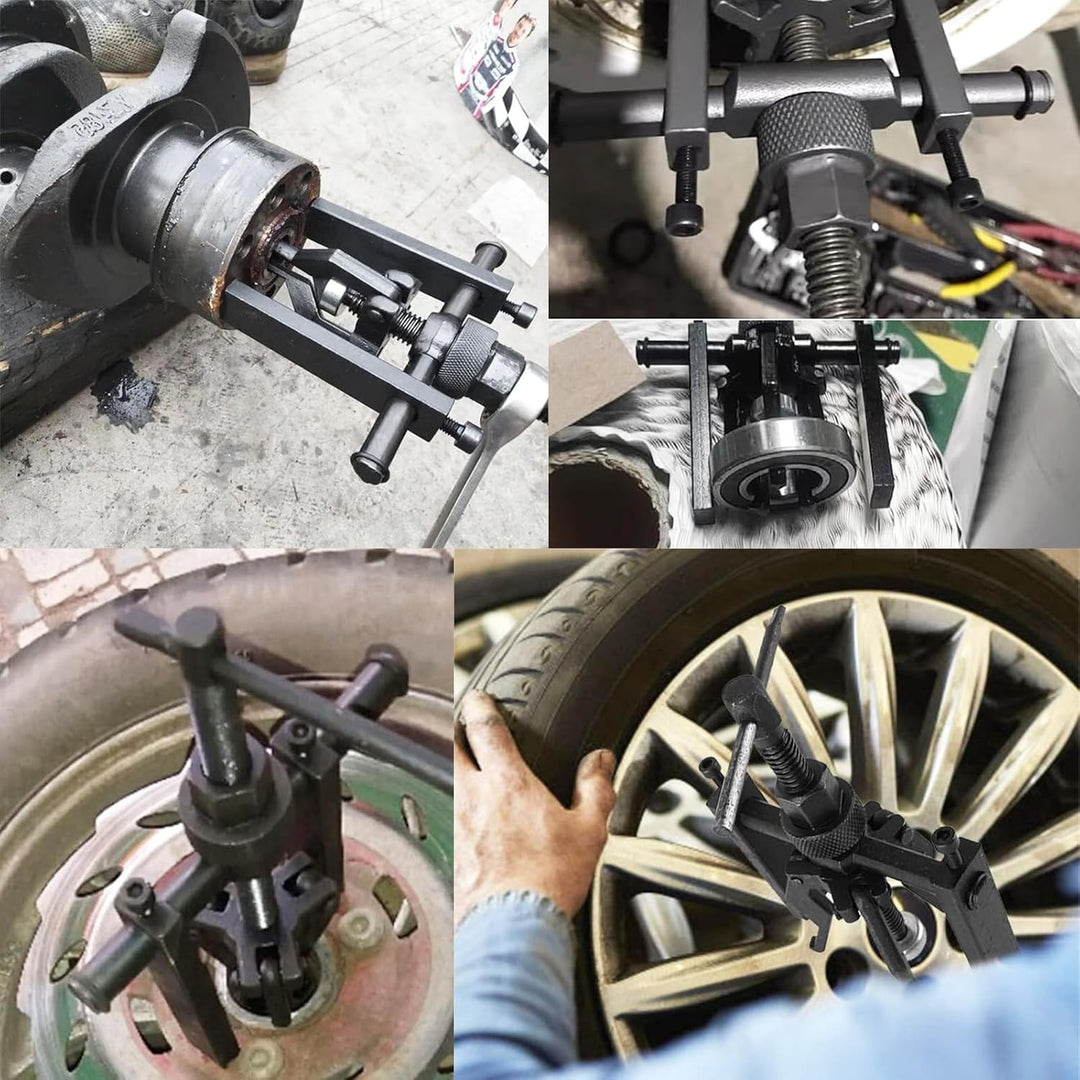 Thsakzo Abzieher Werkzeug,Innenlager Abzieher Mit 3 Backen,Scheibenwischer Abzieher,Zweibacken Zahnr