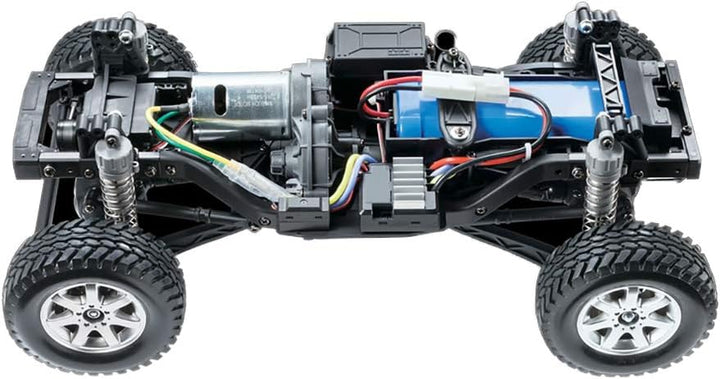 TAMIYA TAM58675 - 1:10 RC MB G-Klasse G500 (CC-02), Bausatz, zum Zusammenbauen, bebilderte Aufbauanl