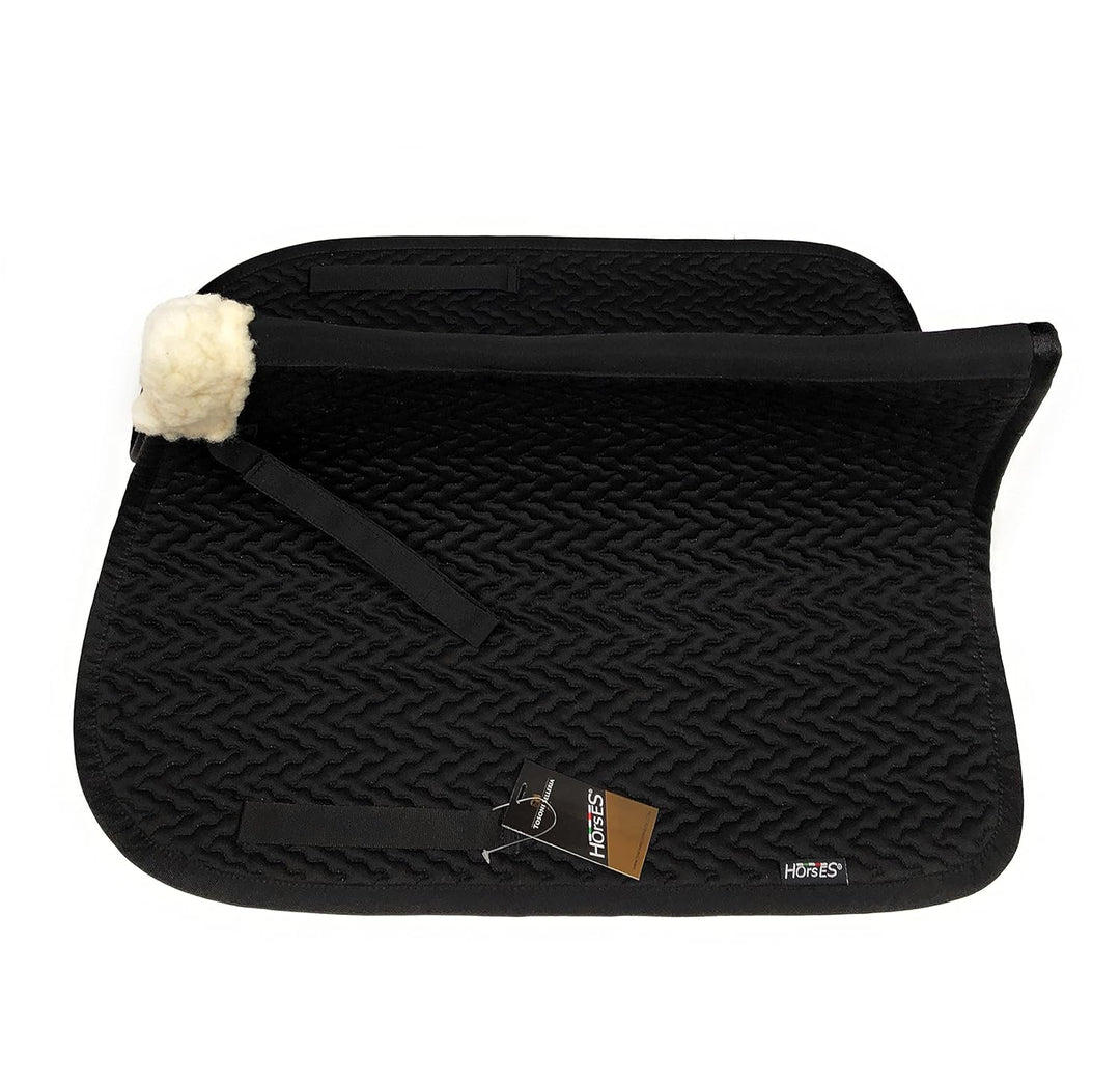 Horses, Pferdesattel Devon, Weiche und Widerstandsfähige Schabracke, Unverzichtbar, um das Pferd vor