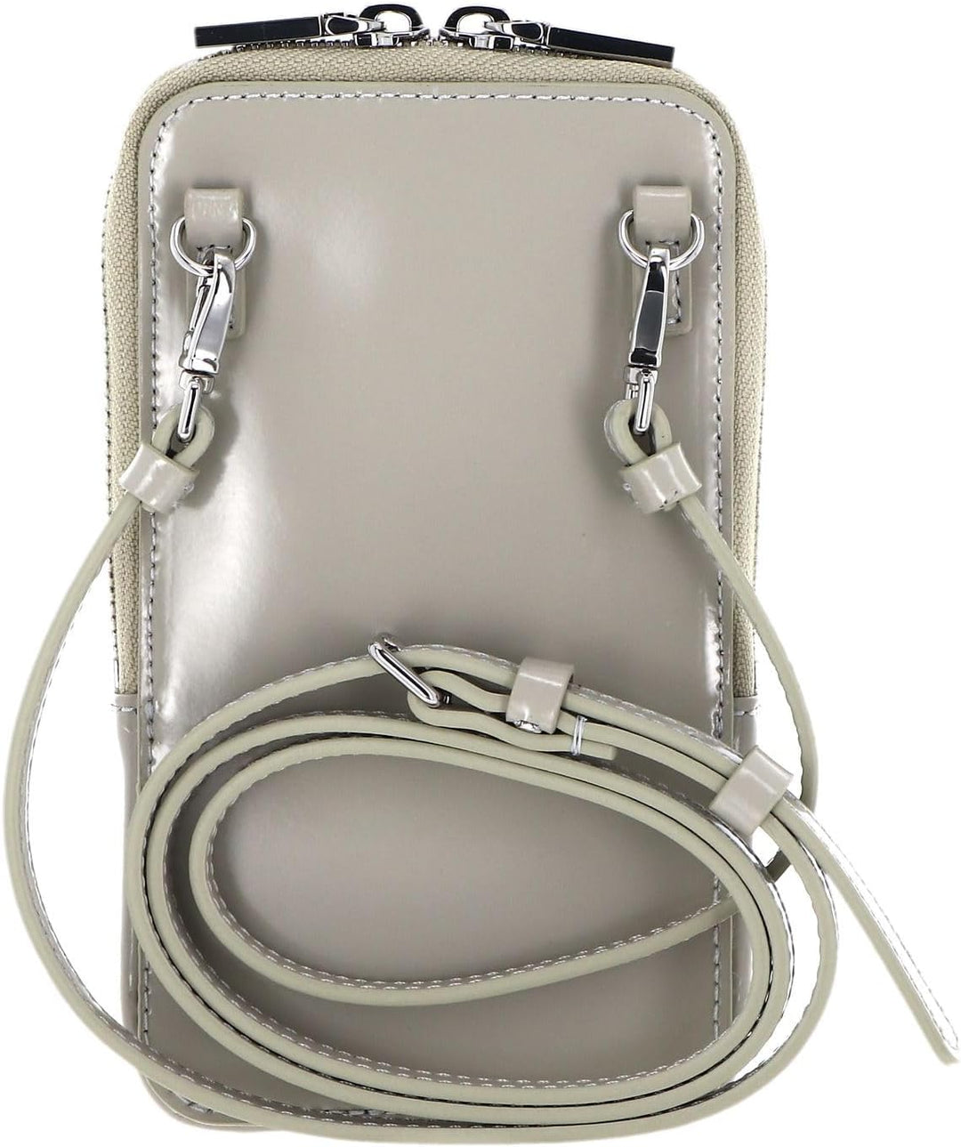 Coccinelle Flor Handytasche Leder 10 cm Gelso Einheitsgrösse, Gelso Einheitsgrösse