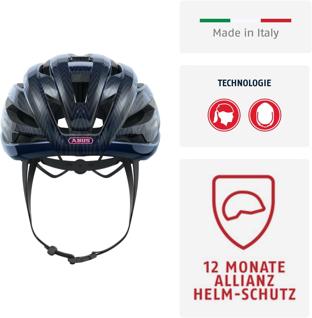 ABUS Rennradhelm StormChaser - Leichter und komfortabler Fahrradhelm für professionellen Radsport fü