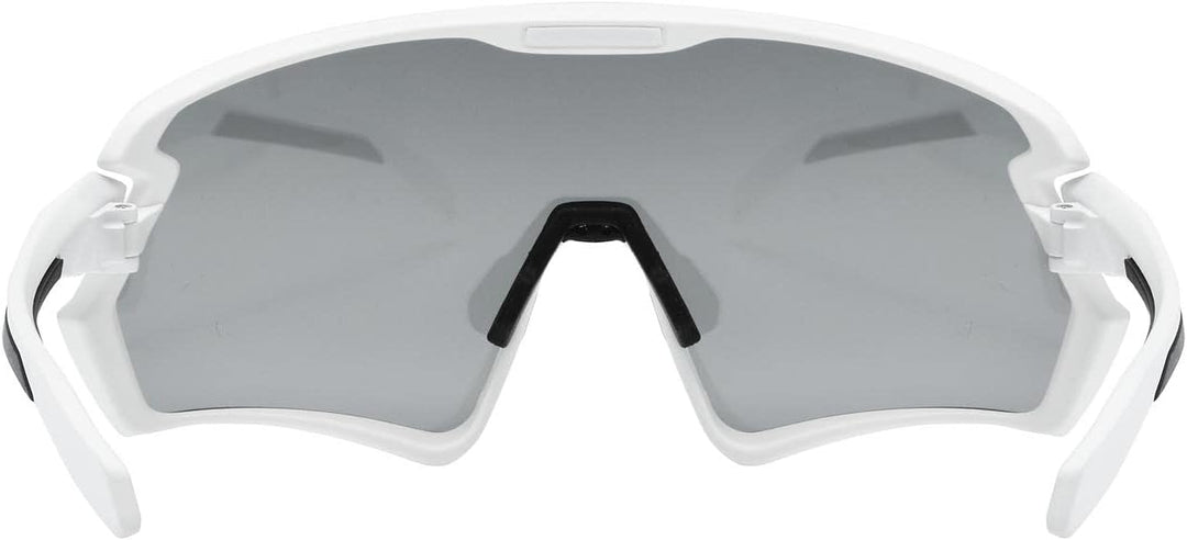 Uvex Unisex Sportstyle 231 2.0 Set Sportbrille (1er Pack) Einheitsgrösse white-black matt/silver, Ei