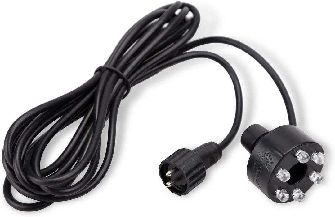 CLGarden DIY Set Springbrunnen Pumpe SP1-SL mit LED-Beleuchtung und automatischer Lichtsteuerung