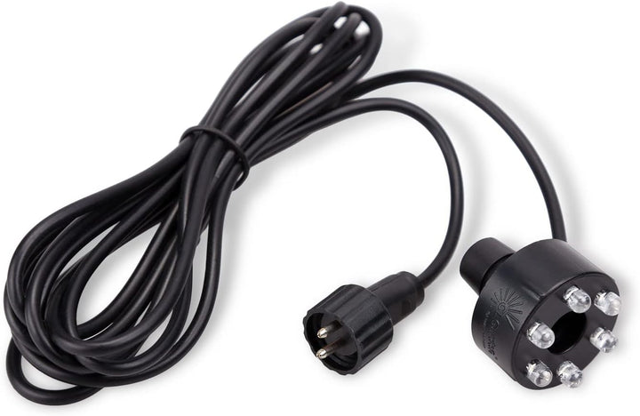 CLGarden DIY Set Springbrunnen Pumpe SP1-SL mit LED-Beleuchtung und automatischer Lichtsteuerung