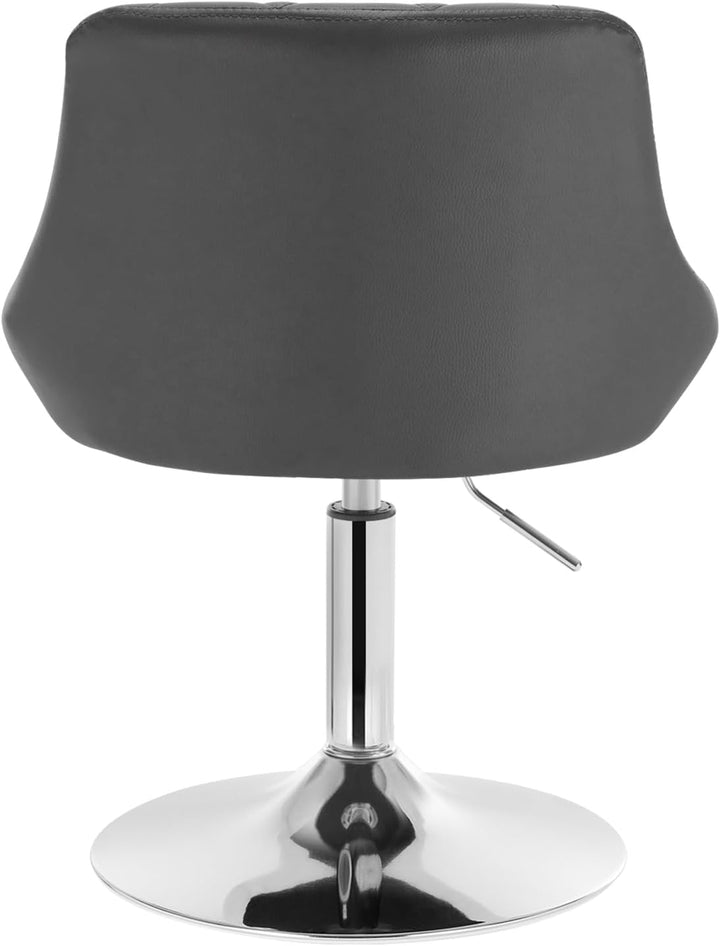 WOLTU 2er Set Verstellbarer Sitzhocker Stuhl Arbeitshocker Bürohocker Schminkhocker mit Rückenlehne