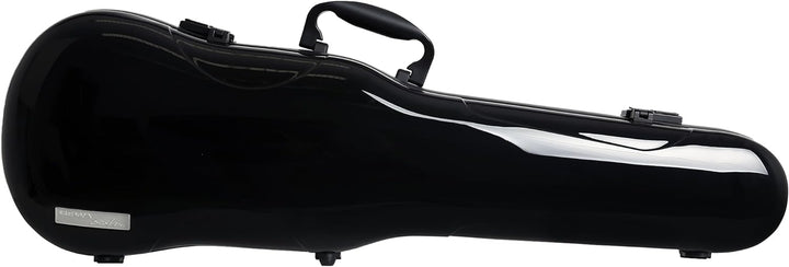 GEWA Violinformetui AIR 1.7 schwarz hochglanz Made in Germany ohne zusätzlichen Seitengriff schwarz