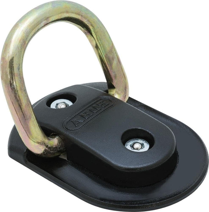 ABUS Faltschloss Bordo Granit™ XPlus 6500KA/90 Black SH & Wand- und Bodenanker Granit WBA 75 - Befes