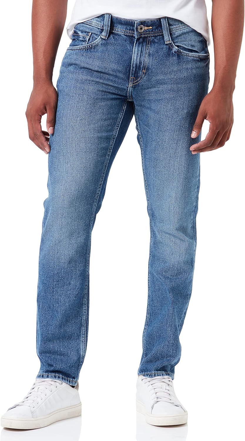 MUSTANG Herren Oregon Tapered Jeans 34W / 30L Mittelblau 783, 34W / 30L Mittelblau 783