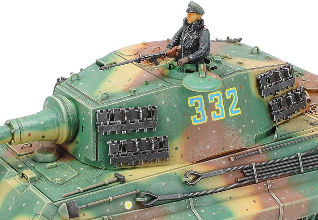 Tamiya 300035164 - 1:35 WWII SdKfz.182 Panzer VI Königstiger(1)