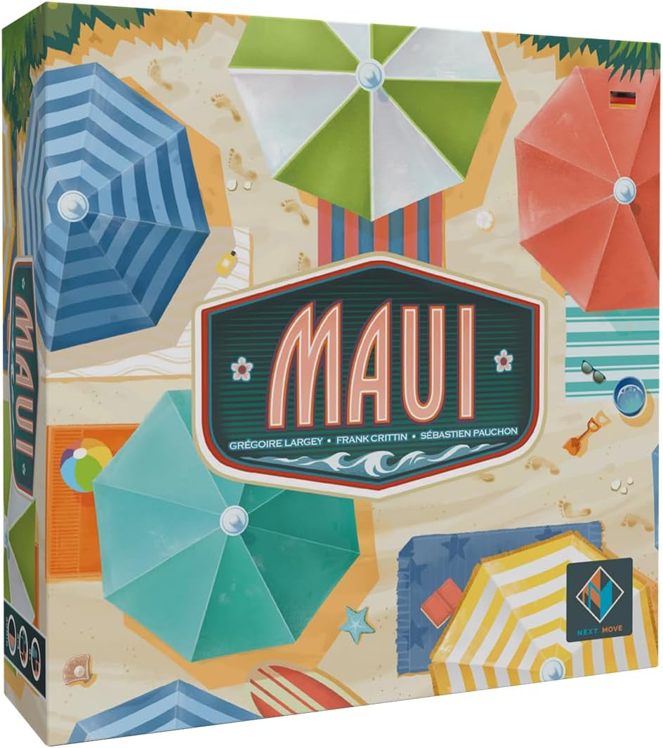 Next Move Games | Maui | Familienspiel | Brettspiel | 2-4 Spieler | Ab 8+ Jahren | 30 Minuten | Deut