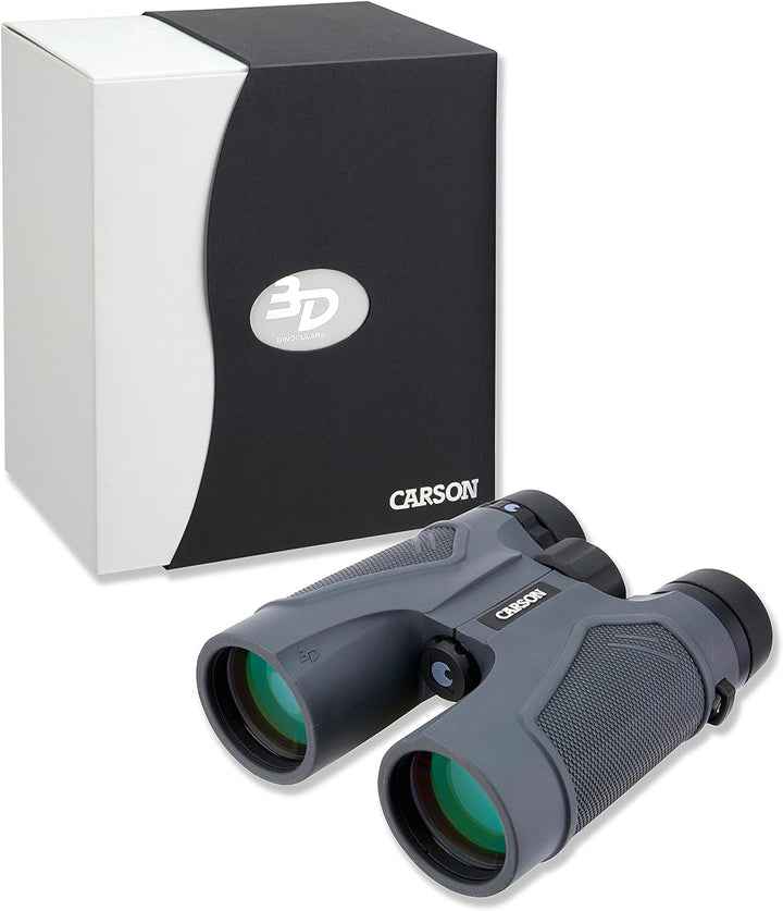 Carson Full-Size Fernglas, 10x42mm, wasserdicht und beschlagfrei, HD-Optik (TD-042) 10x42mm Full-Siz