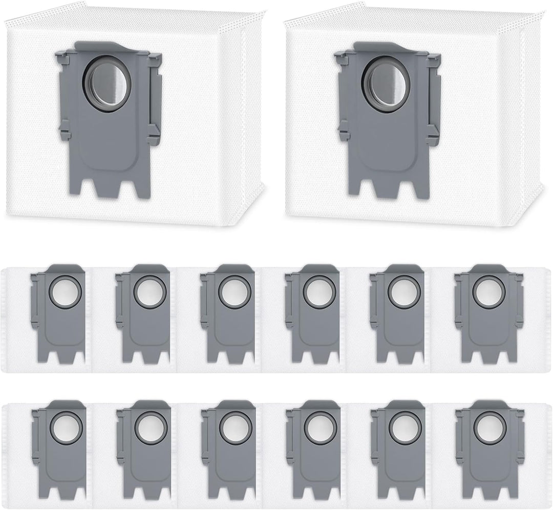 14 Stück Staubbeutel für Roborock S8+ S8 Pro Ultra S7 MaxV Ultra S7 Pro Ultra Q7+ Q7 Max+ T8 Q5+ G10