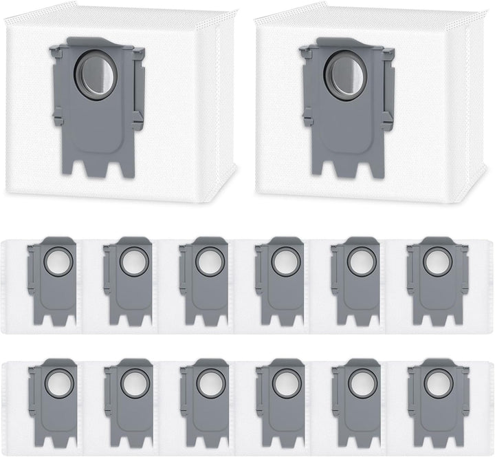 14 Stück Staubbeutel für Roborock S8+ S8 Pro Ultra S7 MaxV Ultra S7 Pro Ultra Q7+ Q7 Max+ T8 Q5+ G10