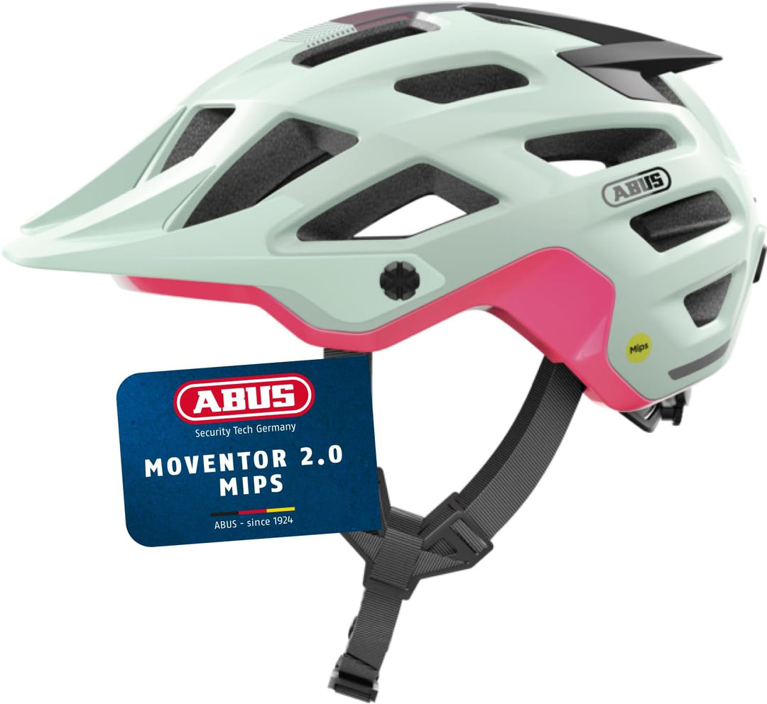 ABUS MTB-Helm Moventor 2.0 MIPS - Fahrradhelm mit Aufprallschutz für den Geländeeinsatz - All-Mounta