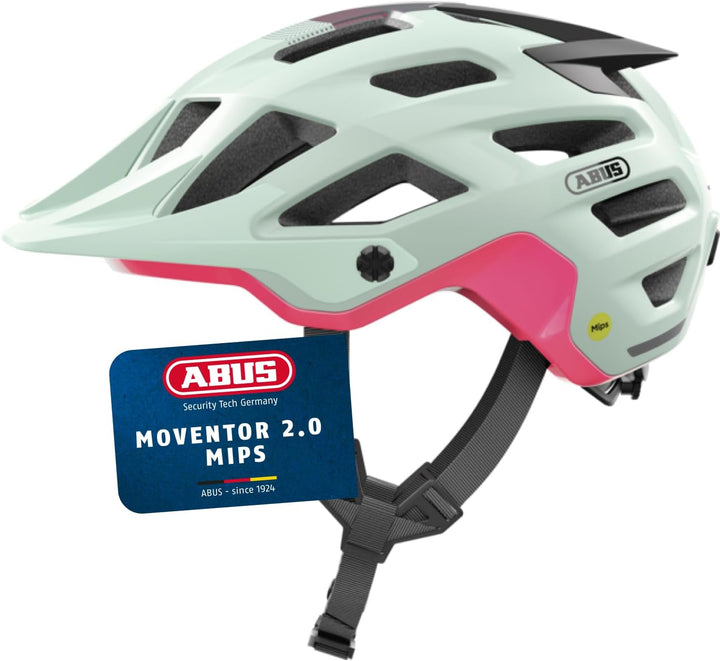 ABUS MTB-Helm Moventor 2.0 MIPS - Fahrradhelm mit Aufprallschutz für den Geländeeinsatz - All-Mounta