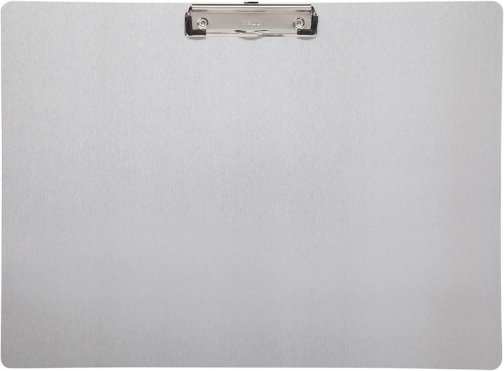 MAUL Klemmbrett Aluminium A3 Schreibunterlage zum Aufhängen mit Bügeklemme 8 mm Clipboard zum Schrei