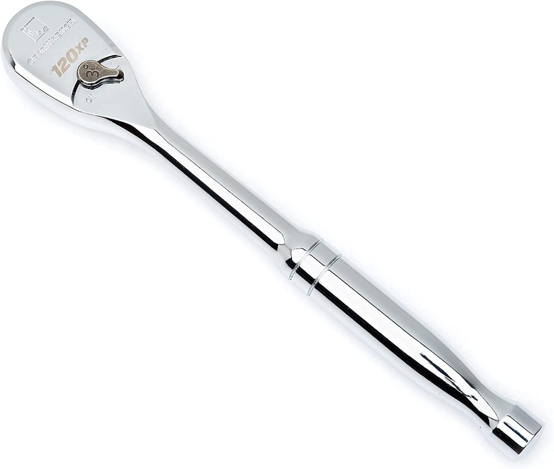 GearWrench Apex Tool Group 81011P Tropfen-Ratsche mit 1/4-Zoll-Antrieb Vollständige Politur, 12,7 cm