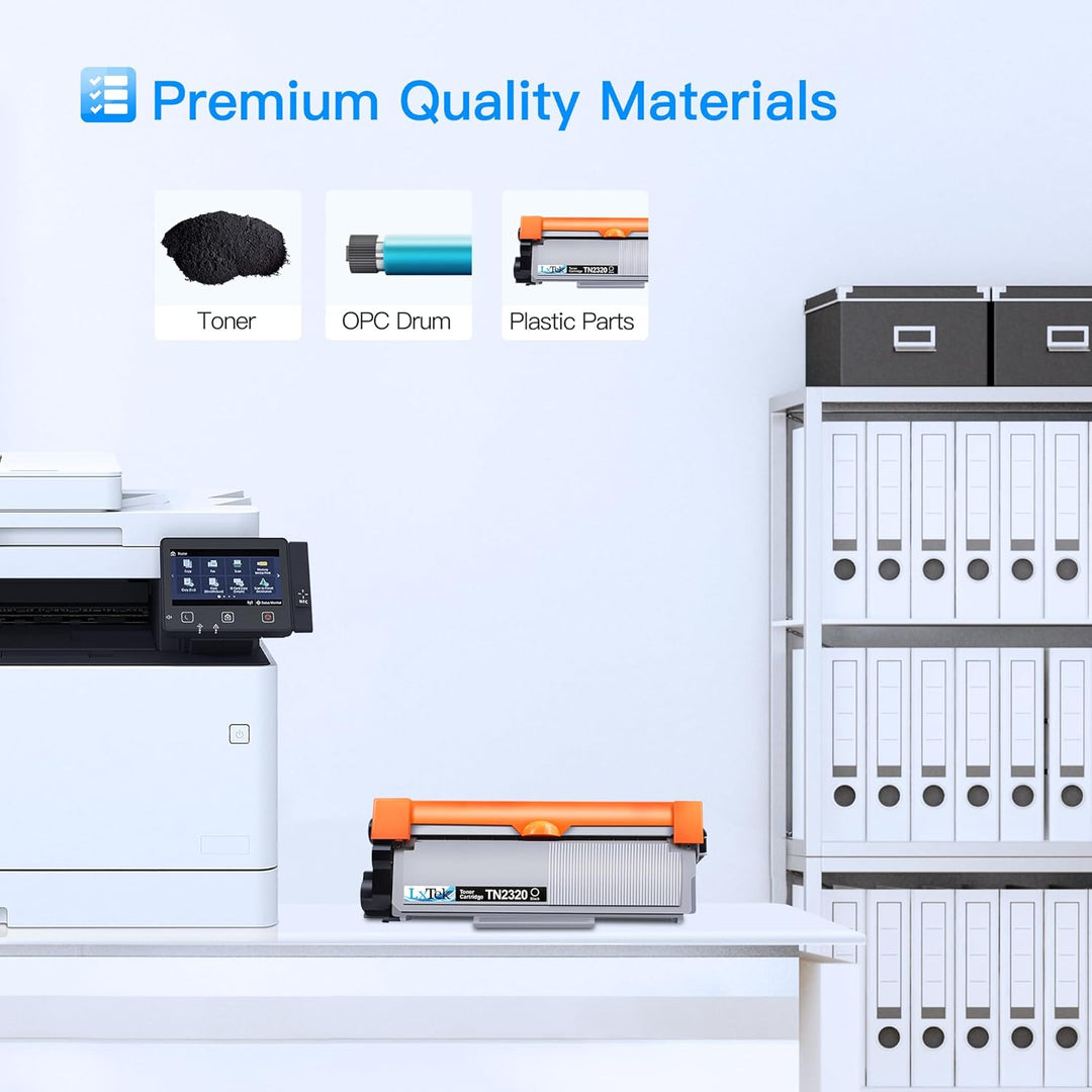 LxTek TN2320 Toner Kompatibel für Brother TN-2320 TN2320 TN-2310 Toner für Brother MFC-L2700DW MFC-L