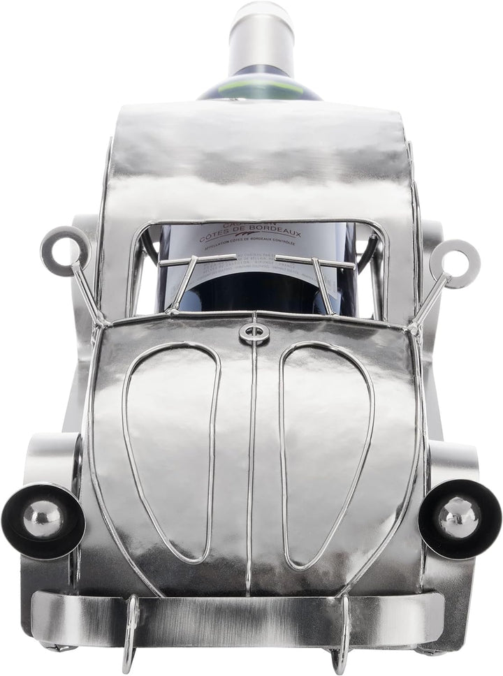 Brubaker Weinflaschenhalter Oldtimer - Metall Flaschenhalter Nostalgisches Auto - 32 cm Weinflaschen