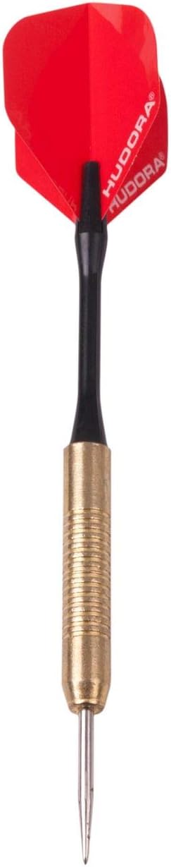 HUDORA Dartscheibe Bristle Dartboard Winner, inkl. 6 Dartpfeile mit Metallspitze - 77032