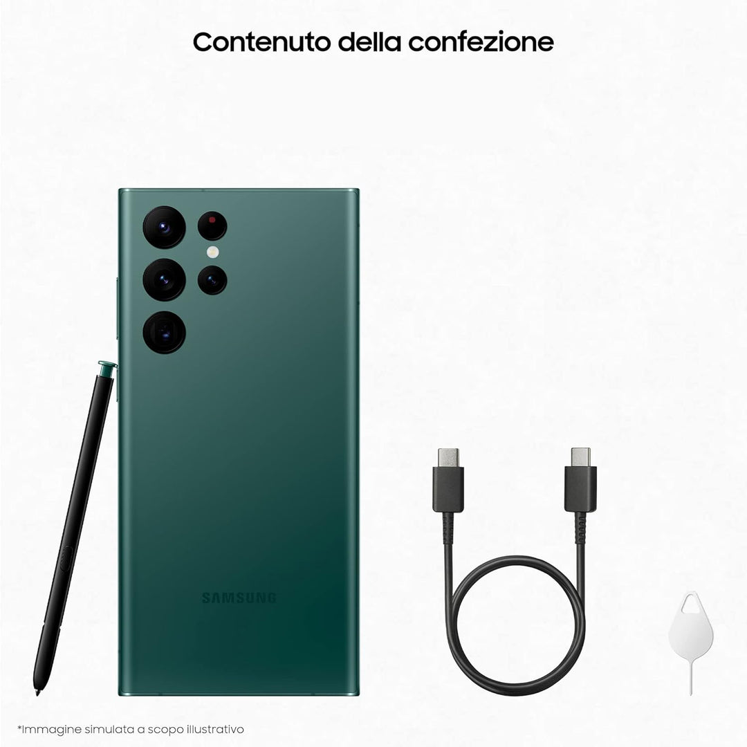 Sam Galaxy S22 Ultra EU-256-12-5G-gn SAMS Galaxy S22 Ultra 5G 256/12 Green Entsperrt Green 256 GB, E