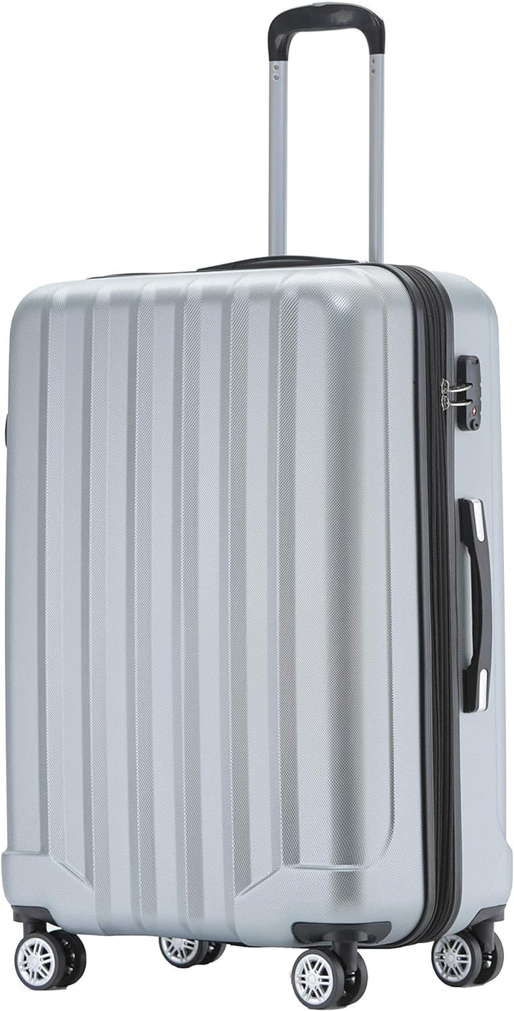 BEIBYE TSA-Schloss 2080 Hangepäck Zwillingsrollen neu Reisekoffer Koffer Trolley Hartschale Set-XL-L