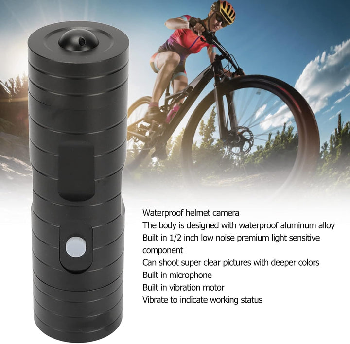Helmkamera Action Cam, 1080P Full HD Action Wasserdicht Sport Helm Bike Helm Video Kamera, Video Cam