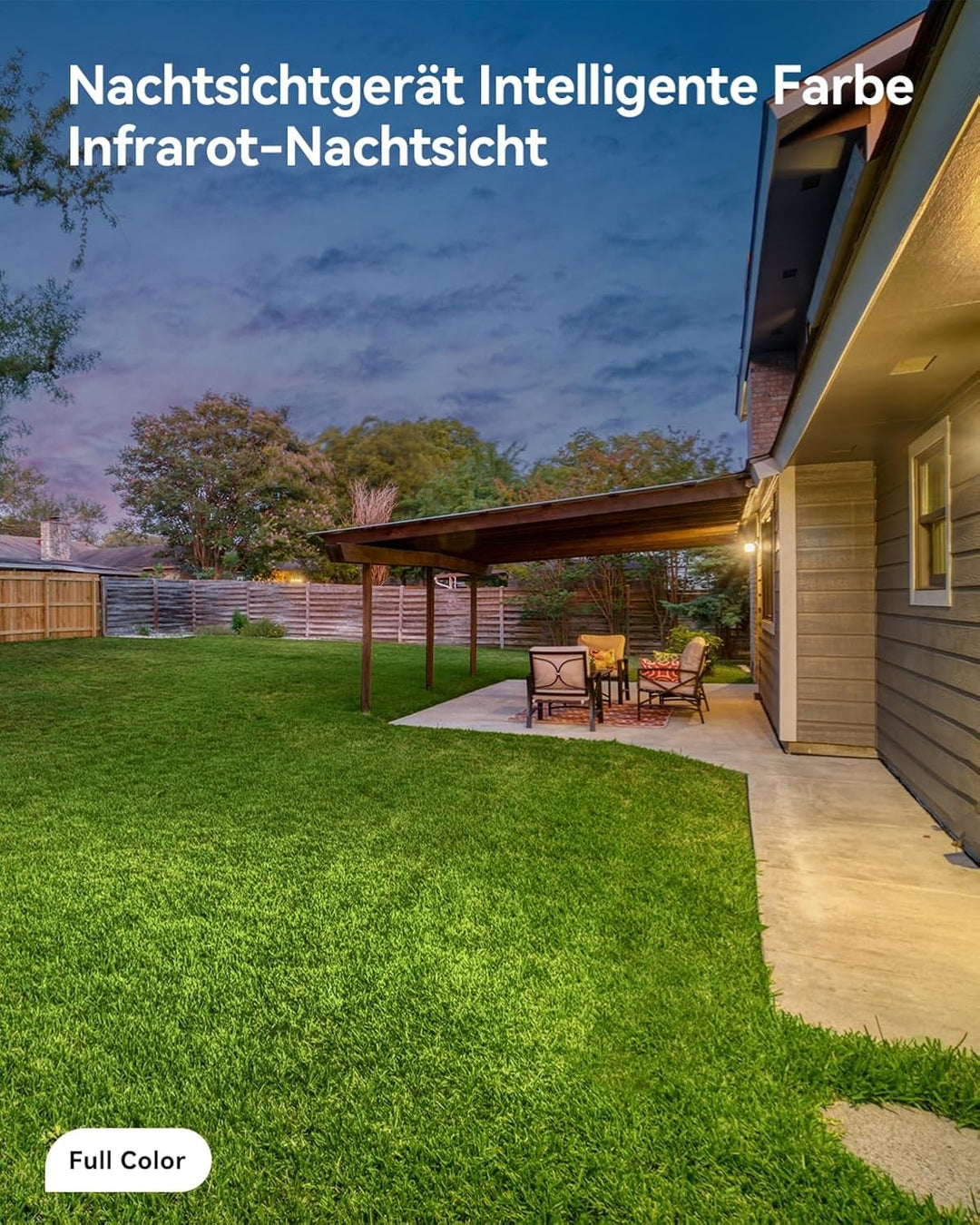 Imou 2K Überwachungskamera Aussen mit AI Personen-/Fahrzeugerkennung, 360° PTZ WLAN Kamera Outdoor,