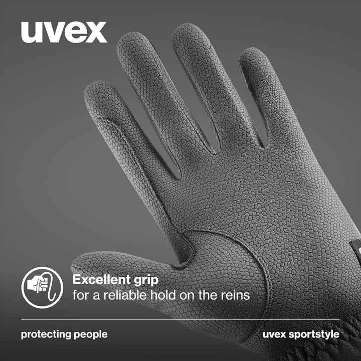 Uvex Unisex – Erwachsene Sportstyle Reithandschuhe 6 anthracite, 6 anthracite