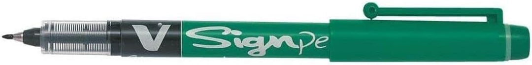 Pilot V Sign Pen Flüssigtinte 2,0 mm Spitze, grün, 12 Stück