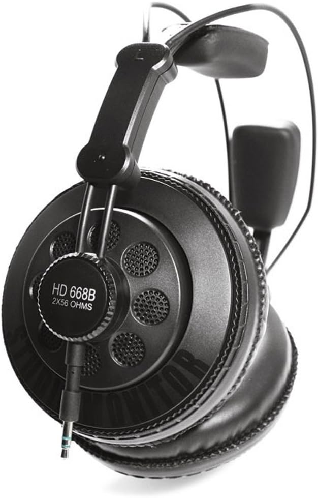 Superlux HD668B Studio-Kopfhörer Schwarz, Schwarz