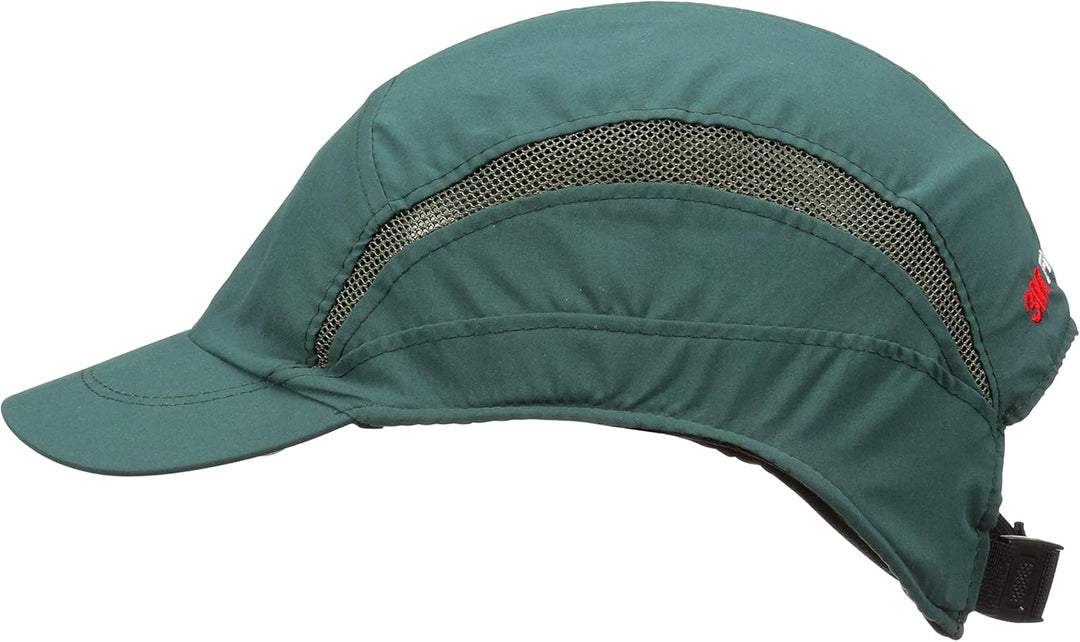 3M™ First Base™ 3 Anstosskappe 2030596, Classic, Dunkelgrün, verkürzter Schirm, 55 mm