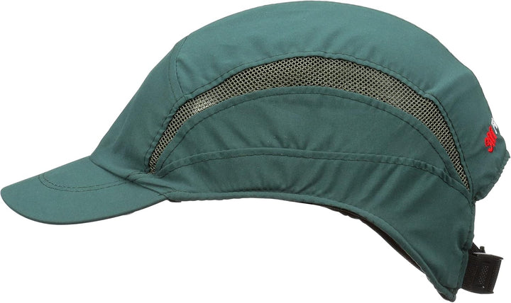 3M™ First Base™ 3 Anstosskappe 2030596, Classic, Dunkelgrün, verkürzter Schirm, 55 mm