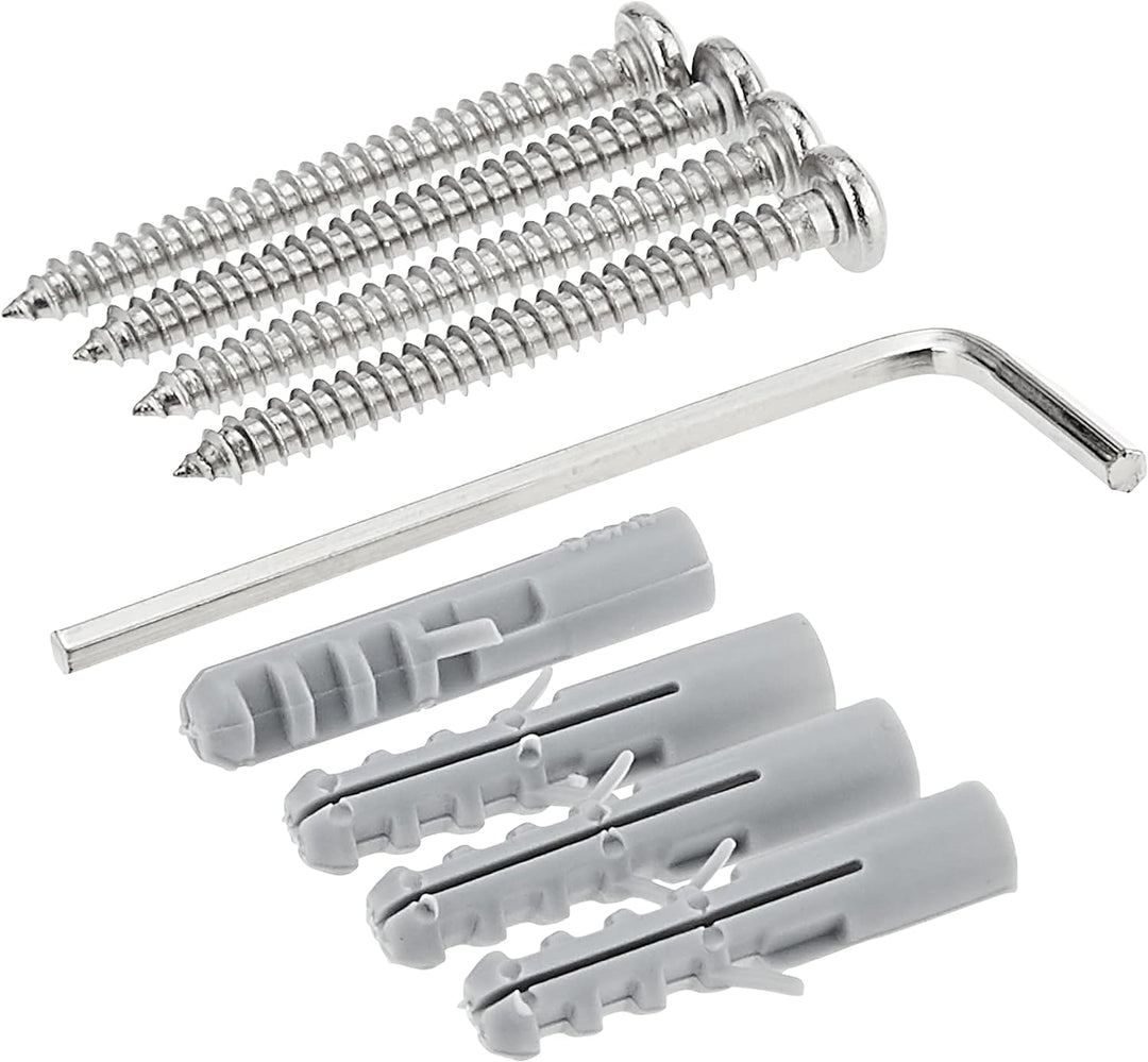 GROHE Essentials - Doppel-Badetuchhalter (verdeckte Befestigung, 654 mm, langlebige Oberfläche), chr