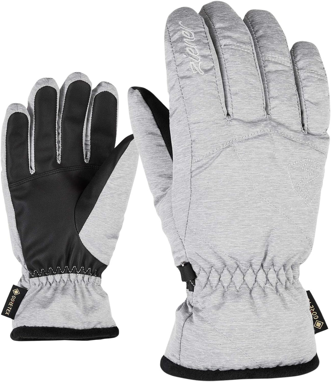 Ziener Damen Karri GTX Ski-Handschuhe/Wintersport | Wasserdicht, Atmungsaktiv 8.5 light melange, 8.5