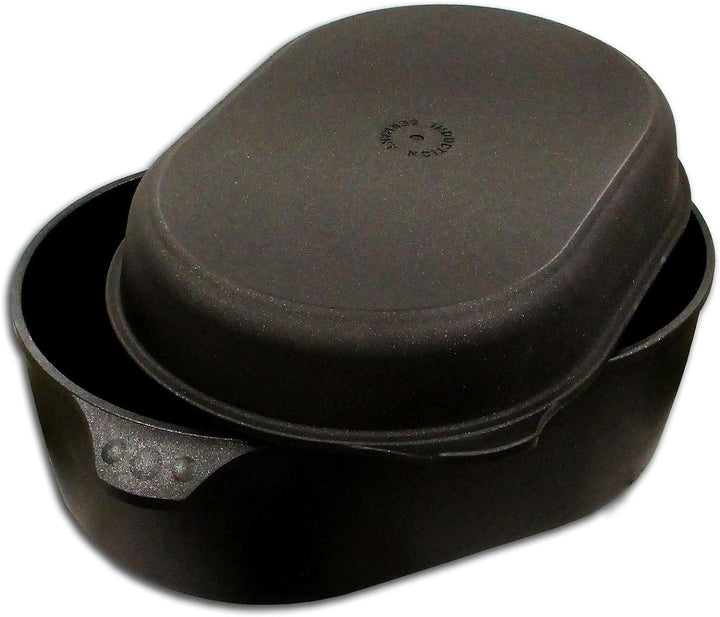 Eurolux Universal Bräter Induktion Set mit Deckel 40 x 27 cm - grosser induktionsgeeigneter XL Jumbo