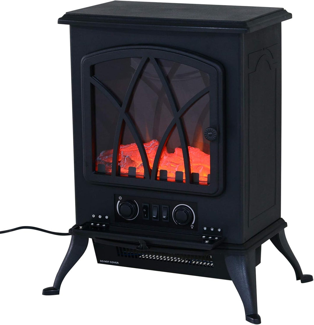 HOMCOM Elektrokamin Kamin Kaminofen Elektrischer Wandkamin (Modell6), Modell6