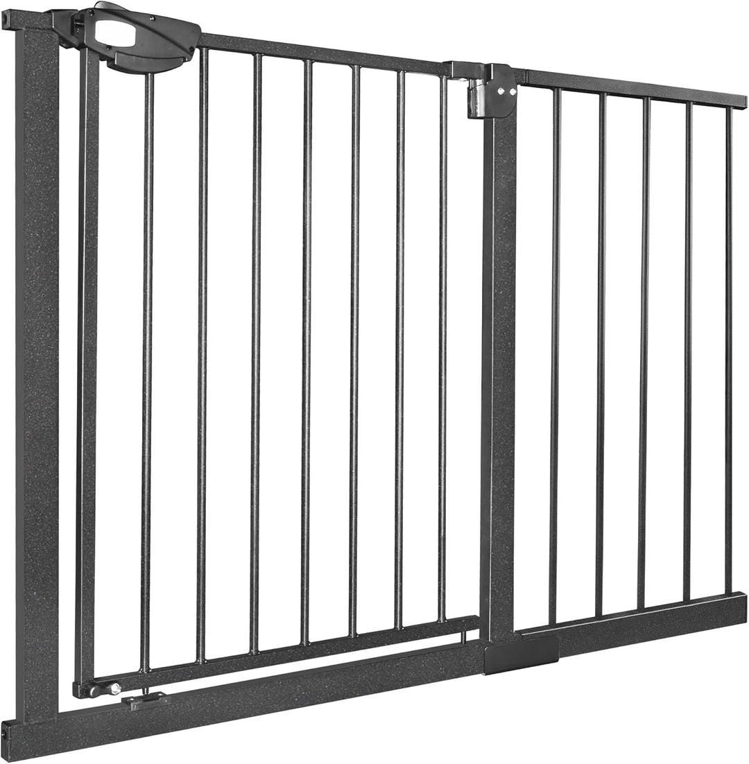 NAIZY Türschutzgitter für Kinder, N Stop Safety Gate Treppenschutzgitter mit Ohne Bohren und Metall