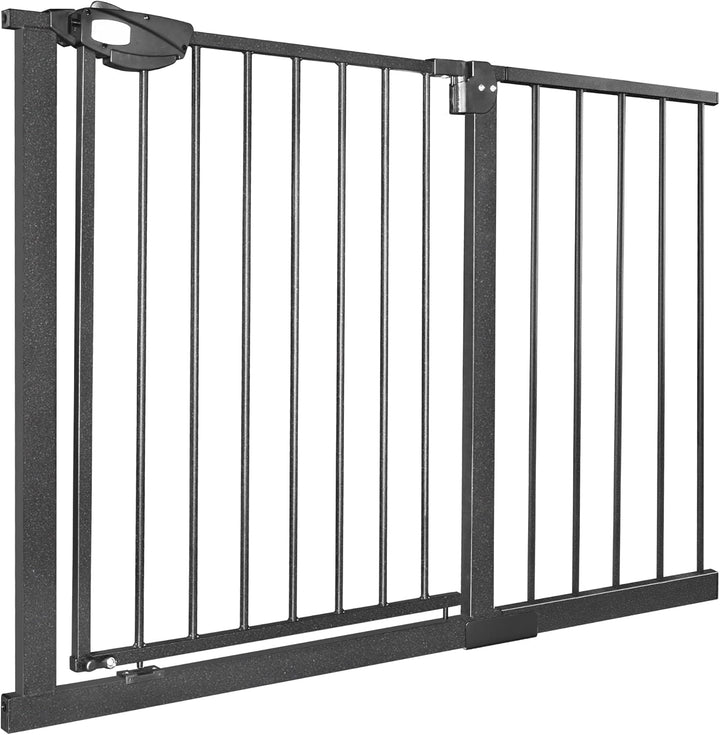 NAIZY Türschutzgitter für Kinder, N Stop Safety Gate Treppenschutzgitter mit Ohne Bohren und Metall