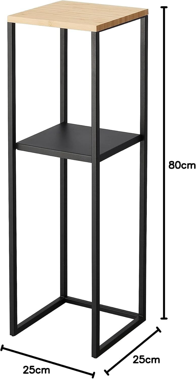 Yamazaki Tower Beistelltisch, Schwarz, One Size Schwarz One Size, Schwarz One Size