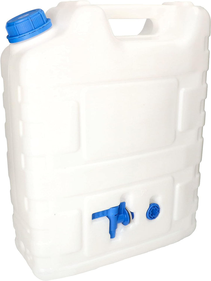 KOTARBAU® Kunststoff Wasserbehälter für Trinkwasser mit Zapfhahn 20L Lebensmittelecht, 20L
