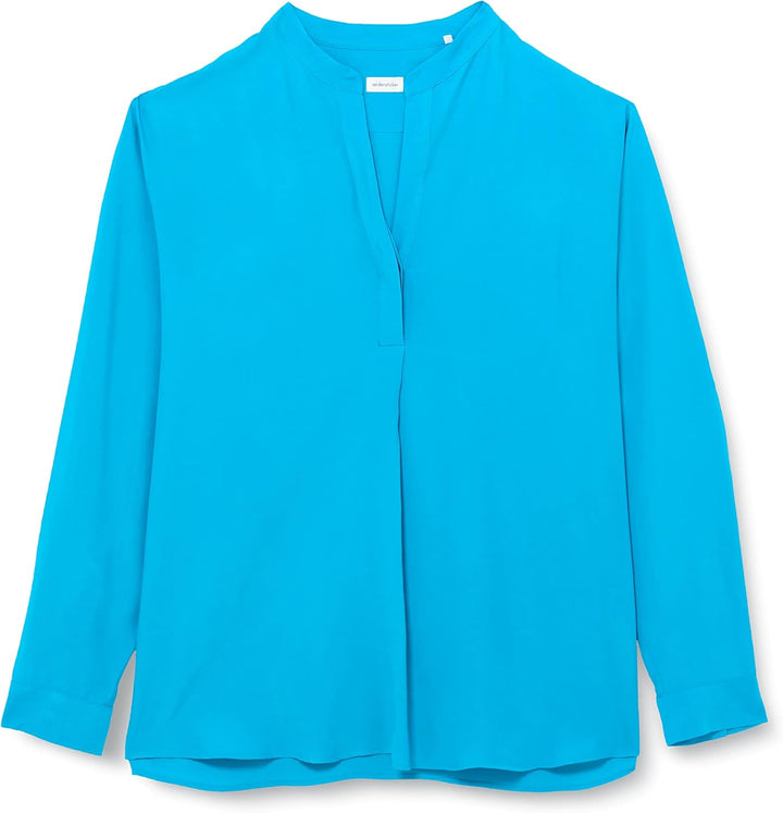 Seidensticker Damen Bluse 36 Türkis, 36 Türkis