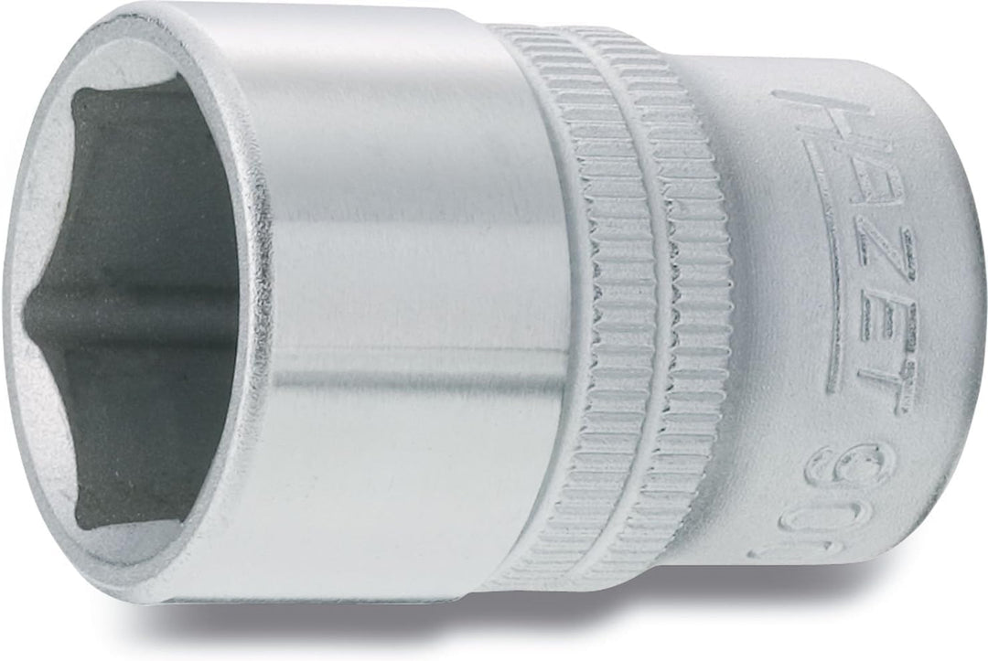 HAZET Steckschlüsseleinsatz 900-29 I 12,5 mm Vierkantantrieb, 29 mm Schlüsselweite, mit Rändelung I
