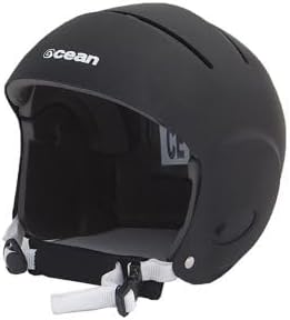 OCEAN Rhino Helm für Kitesurf und Wassersport, Unisex, Schwarz, M