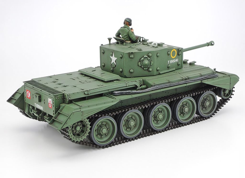 Tamiya 300035221 Spielzeug Militär 300035221-1:35 WWII Britische Panzer Cromwell Mk.IV Cruiser (1),o