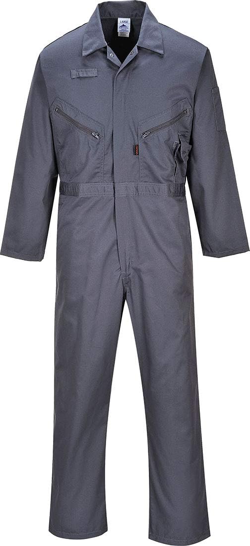 Portwest Overall Liverpool, Grösse: S, Farbe: Graphite Grau, C813GGRS S graphitgrau, S graphitgrau