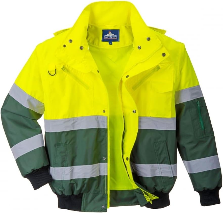 Portwest Herren Arbeitsjacke XL gelb / grün, XL gelb / grün