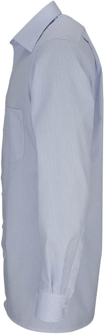 OLYMP Luxor modern fit Hemd Langarm Zündholzstreifen hellblau 42 Hellblau, 42 Hellblau