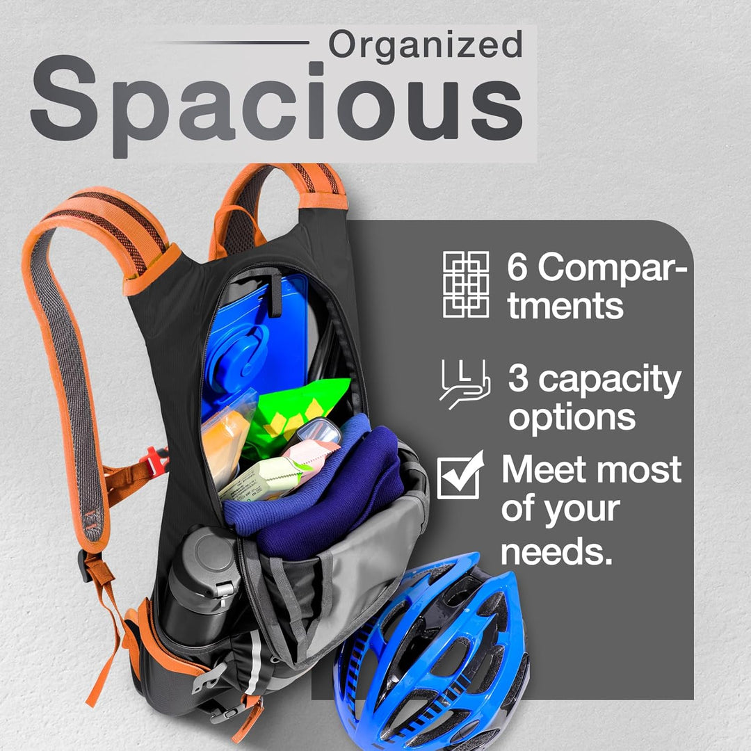 SPGOOD Fahrradrucksack 20L/25L/30L (9 Farben)-Wasserdichter Ultraleicht-für Damen & Herren Multifunk