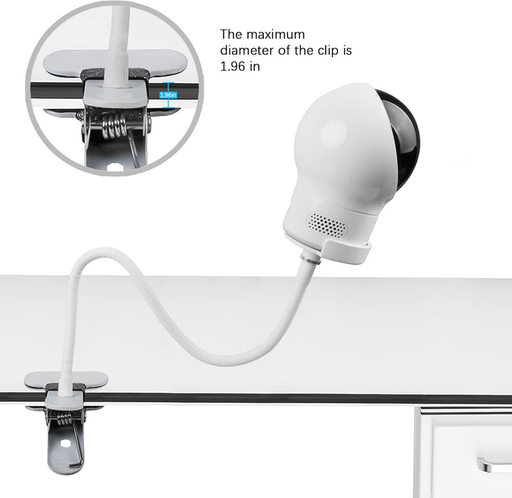 HOLACA Babyphone mit Kamera Halterung für eufy Security SpaceView Babyphone mit 5 Zoll LCD-Display,